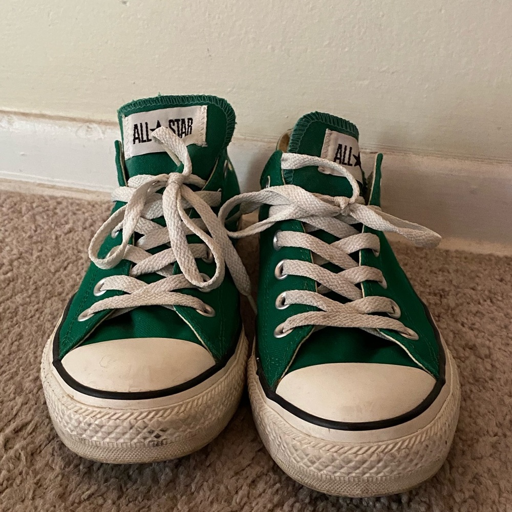 Two pair of Converse
